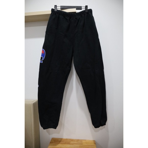 Champion Other - Vintage Champion Mens M Reverse Weave Black Drawstring Jogger Sweatpants 90's